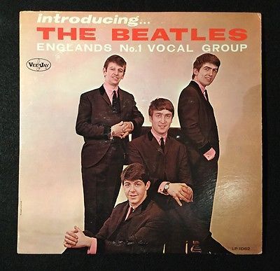 The Beatles Introducing The Beatles Englands No1 Vocal Group Ad Back LP