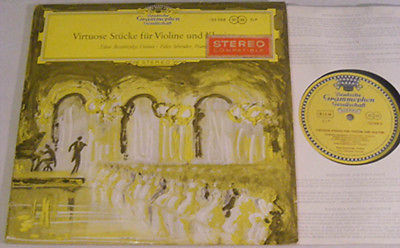 BISZTRICZKY SCHROEDER Violine Und Klavier 1959 Ex  Stereo 10  LP DG 133 008
