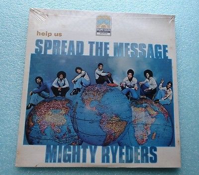 SEALED ORIG MIGHTY RYEDERS HELP US SPREAD THE MESSAGE SOUL FUNK LP SUNGLO MIAMI