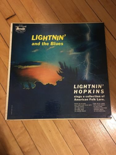 Lightnin Hopkins Lightnin And The Blues Herald Lp 1012 DG Original 1st Press