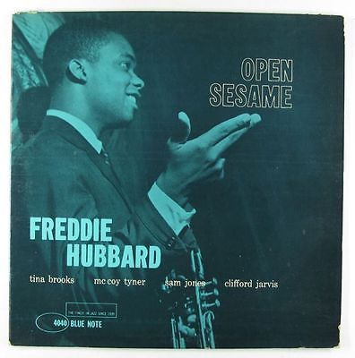 Freddie Hubbard   Open Sesame LP   Blue Note   BLP 4040 Mono DG RVG 47 W 63 VG 