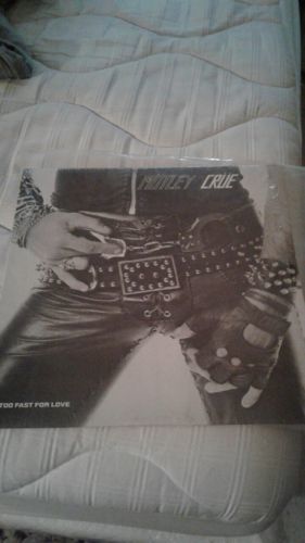 Motley Crue Too Fast For Love LP First Pressing