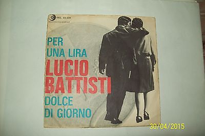 LUCIO BATTISTI   PER UNA LIRA   7  1966 ITALY RARISSIMO