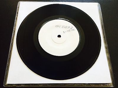 IRON MAIDEN The Number Of The Beast RARE 1982 UK 7  DJ PRO 1 SIDED TEST PRESSING