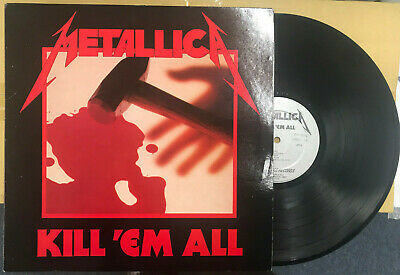 METALLICA  Kill  Em All  Original Megaforce Label 12  Metal Rock LP