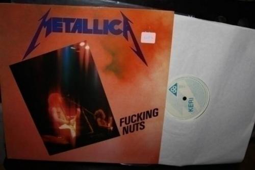 Metallica Fucking Nuts Keri Black Vinyl Near Mint  Rare  