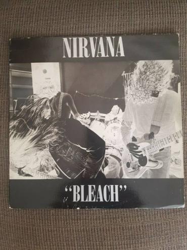 Nirvana Beach LP first pressing white vinyl