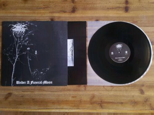 Lp DARKTHRONE Under Funeral Moon UK 1993 ORIGINAL Peaceville Mayhem Vinyl Rare