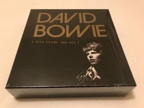 David Bowie Five Years 1969   1973 13 LP Box Set   Shrink wrap  LPs Pro Cleaned 