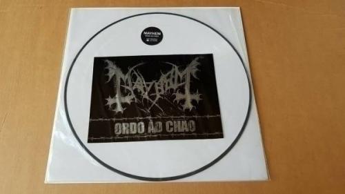 Mayhem        Ordo Ad Chao LP TEST PRESSING BLACK METAL