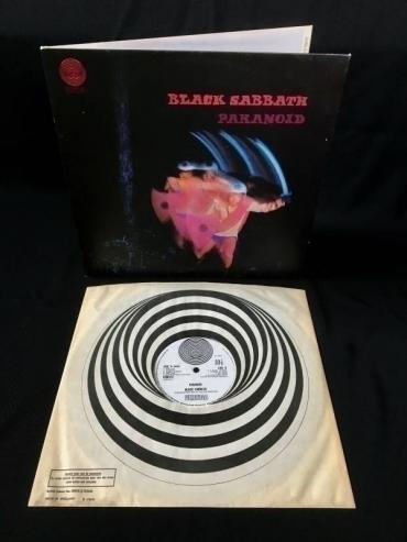 BLACK SABBATH PARANOID LP ORIG UK 1970 MINT SWIRL VERTIGO 1ST PRESS RAAARE