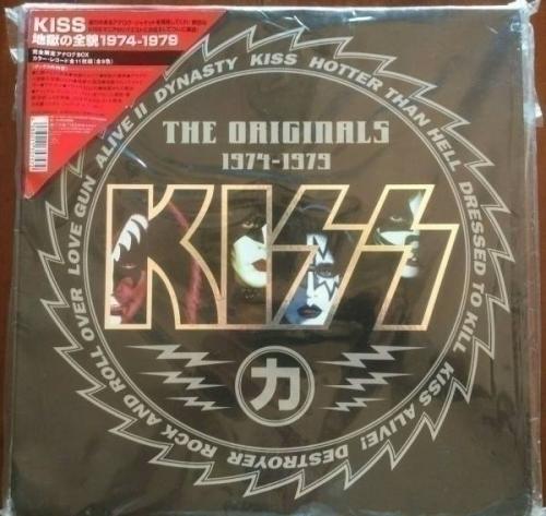 KISS  THE ORIGINALS 1974 1979  11 Color LP  BOX Set Japan Very Rare  Japanese