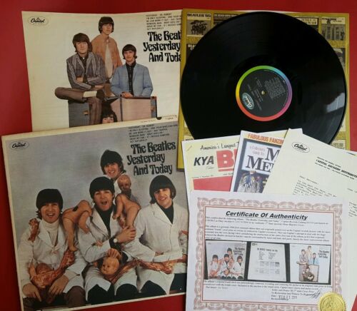 The Beatles Yesterday   Today 1966 USA vinyl LP 3rd state Butcher slick cover