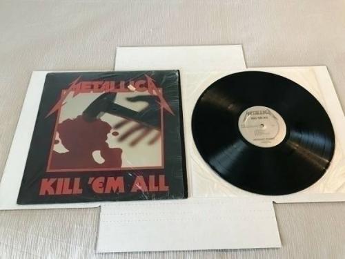 Metallica  KILL  EM ALL   1st PRESS LP 1983   MEGAFORCE RECORDS MRI069 IN SHRINK