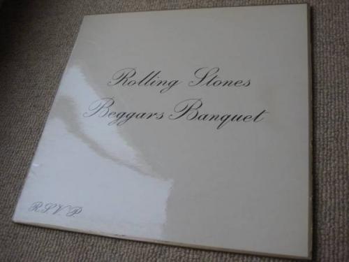 The Rolling Stones Beggars Banquet UK 1st Press Stereo LP   Stampers 1B 1A   Ex 