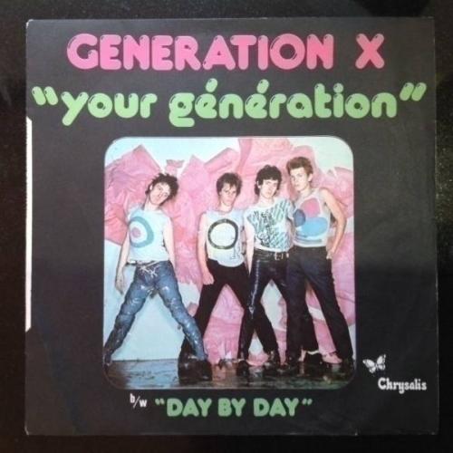 Generation X Your Generation Rare French Classic 7  PS Punk Billy Idol Damned