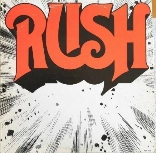 Rush LP Self Titled Rush Original Moon Records MN100