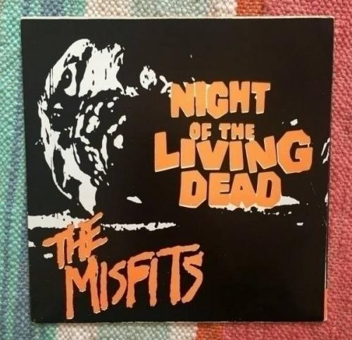 Misfits    Night of the Living Dead  ORIGINAL 7  single 1979 NM Plan 9 punk  