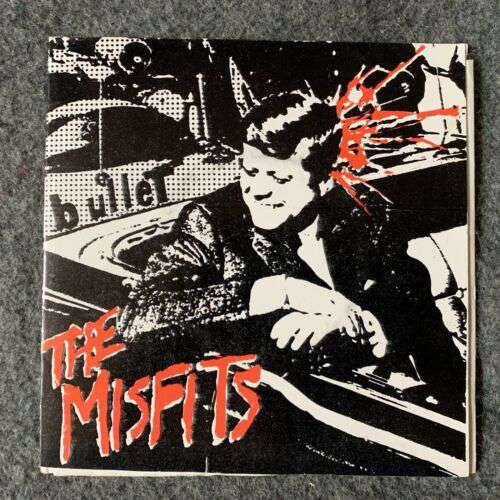 THE MISFITS Bullet 7    1986 Plan 9 Issue RARE VG   kbd Punk