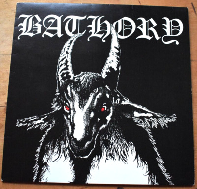 Bathory - Bathory 1987 1st UK Press Vinyl LP 12