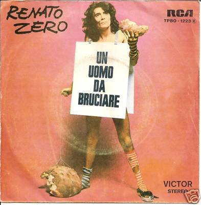 RENATO ZERO   UN UOMO DA BRUCIARE 7  45 PORTUGAL 1976