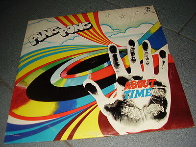 PING PONG ABOUT TIME OBSCURE ITALIAN PROG PSYCH LISTEN VINYL LP