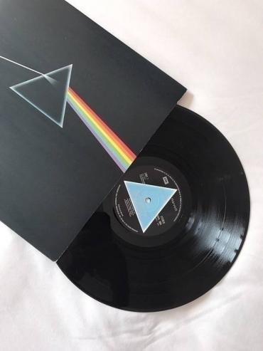 Pink Floyd LP   Dark Side Of The Moon Vinyl UK 1973 1st Press Complete Album
