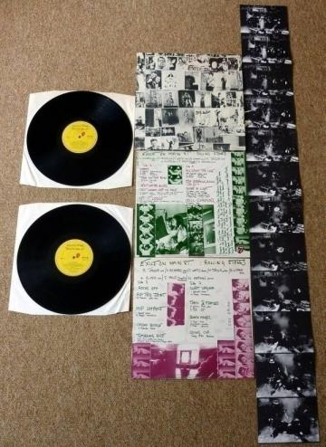 THE ROLLING STONES   EXILE ON MAIN ST  1972 UK ROLLING STONES LABEL 2 LP SET  