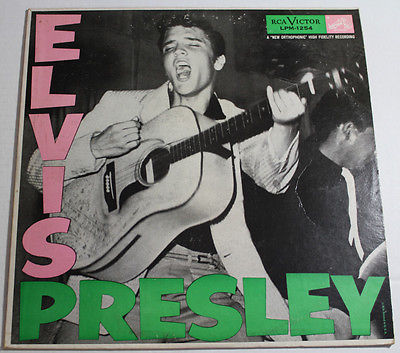  ELVIS PRESLEY  1956 debut LPM 1254 Pale Pink Title  M  Vinyl See Photos