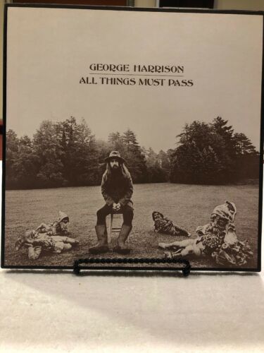 GEORGE HARRISON THE BEATLES LP VINYL RECORD ALL THINGS MUST PASS BOX SET