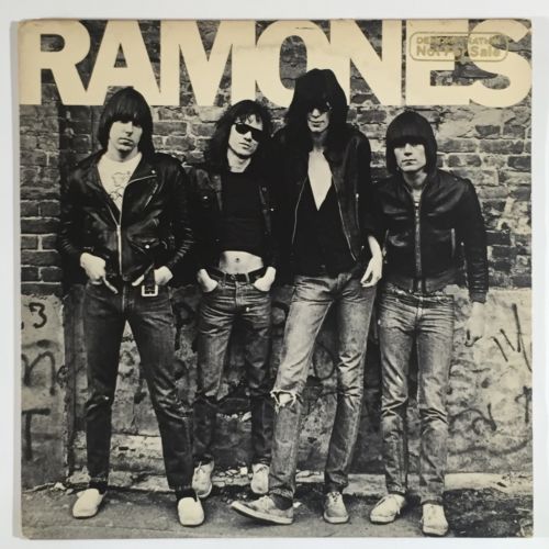 Ramones  S T  Rare Punk LP Sire Promo Autographed All 4 Members 