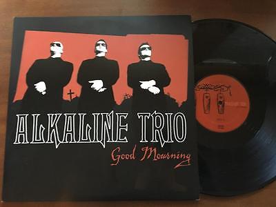 ALKALINE TRIO Good Mourning 2x LP rare OOP Black Vinyl Vagrant Punk AFI NOFX KBD