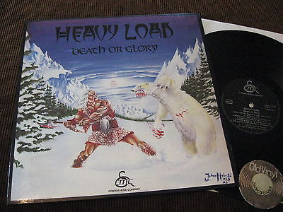LP Heavy Load Death or Glory 1982  Poster   M 