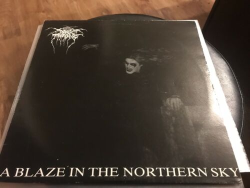 Darkthrone A Blaze In The Norther Lp 1st Press Satyricon Immortal Mayhem 1Burzum
