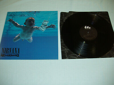 NIRVANA Nevermind 12  vinyl album LP 1st Original Press Foo Fighters DGC 24425