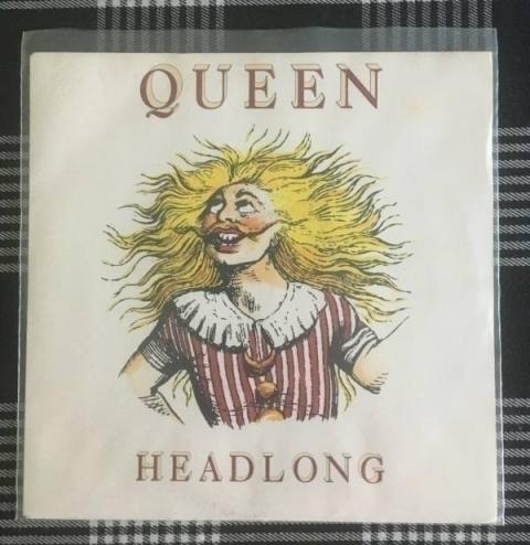 queen-headlong-45-tours-promo-7-collector-excellent-etat-nm-ultra-rare