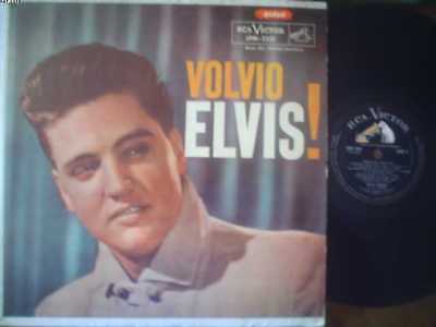 ELVIS PRESLEY lp VOLVIO argentina ID  49207 BACK COVER VG ASK FOR PICTURES RCA 2
