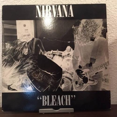 Bleach by Nirvana 1989 Vinyl Sub Pop Records Kurt Cobain Grunge 2nd Press
