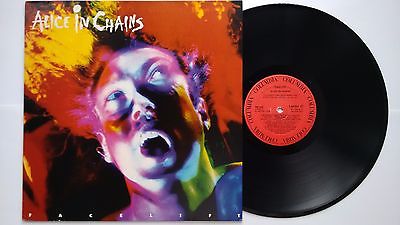 ALICE IN CHAINS FACELIFT LP 1990 1st GRUNGE PEARL JAM NIRVANA 