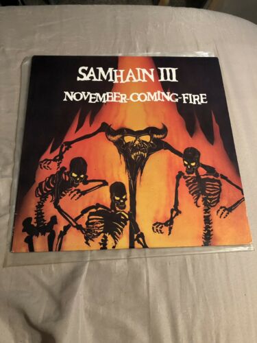 Samhain   November Coming Fire Lp 1st Press Vinyl Punk Misfits Danzig Metal