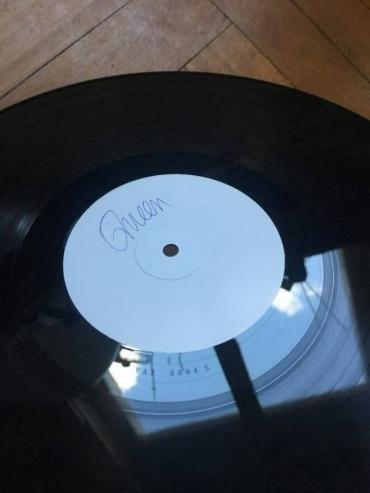 QUEEN A Night At The Opera EMI LP TEST PRESSING ARCHIVE WHITE LABEL 