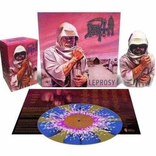     DEATH     Leprosy LP and Bust Figure   Awesome Deluxe set   limited 500 pcs  NEW