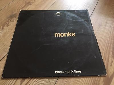 THE MONKS black monk time US GARAGE PUNK HOLY GRAIL polydor LP