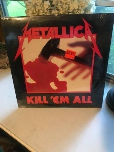 metallica kill em all megaforce vinyl lp mri 069 sealed  