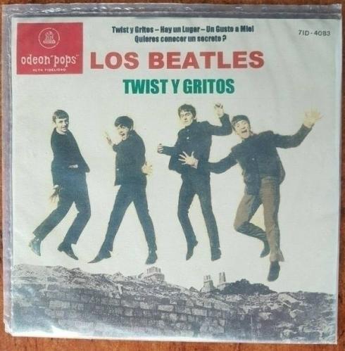 Beatles  Twist Y Gritos   Odeon Pops 7ID 4083   BOLIVIA   PROMO DEMO  