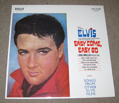 Elvis Presley Easy Come Easy Go LP SL 101768 Australian RARE Orange NM 