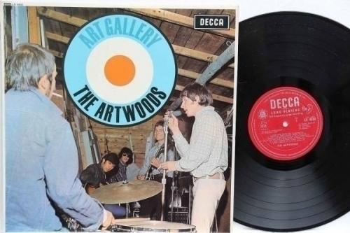 The Artwoods Art Gallery UK Decca first press psych beat lp absolute top copy