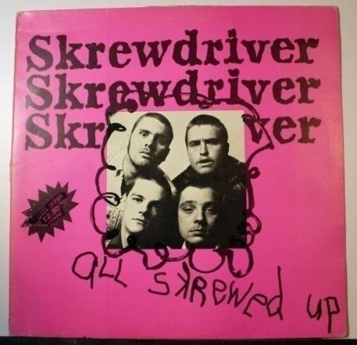  All Skrewed Up  LP 1977 UK punk oi  CHISWICK RECORDS pink cover original