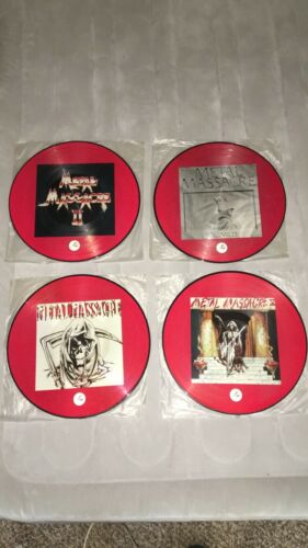 METAL MASSACRE Vol  2 3 4 5  Picture Disc LP NWOBHM Metallica Slayer Hellhammer