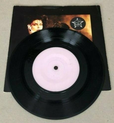 SISTERS OF MERCY Dominion 7    White Label Test Pressing MR43   VERY RARE